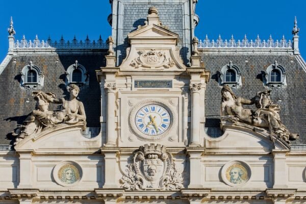 Limoges Hotel de Ville town hall before the fire