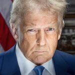 Official 2025 portrait of U.S. President Donald Trump