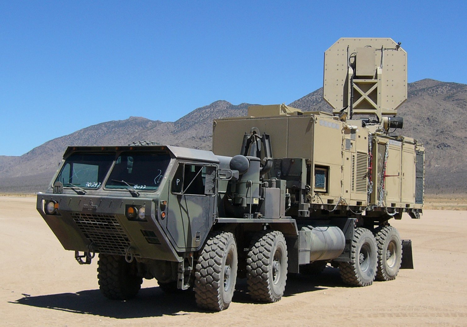 U.S. Air Force Active Denial System heat ray vehicle